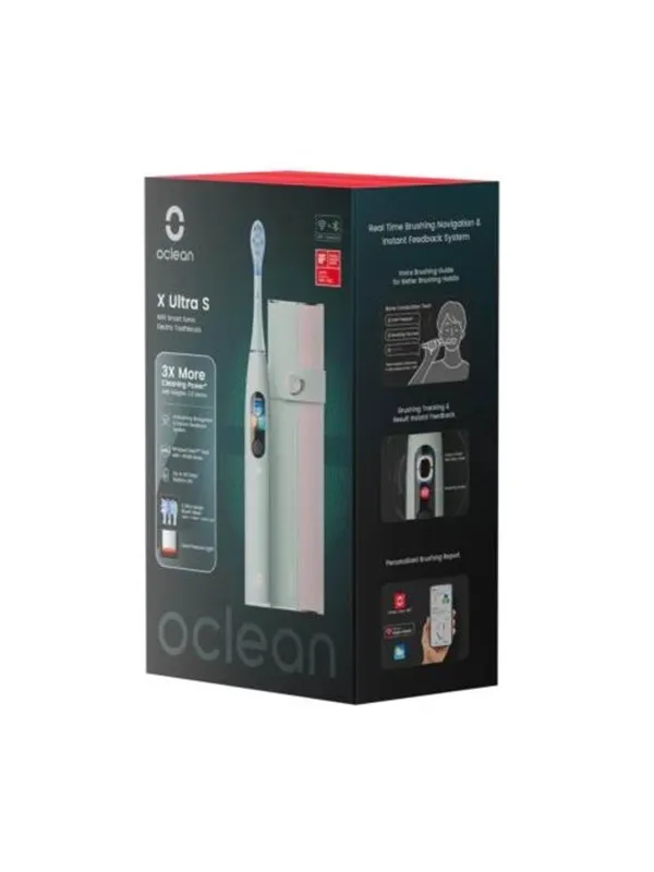 Oclean Elektrisk tannbørste X Ultra Set Sonic Electric Toothbrush-Green