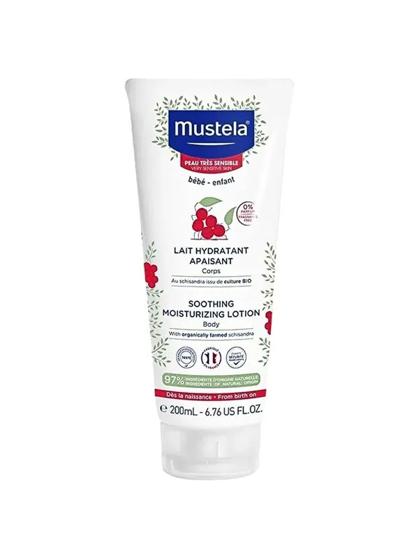 Mustela Baby Soothing Body Milk med Schisandra - 200 ml