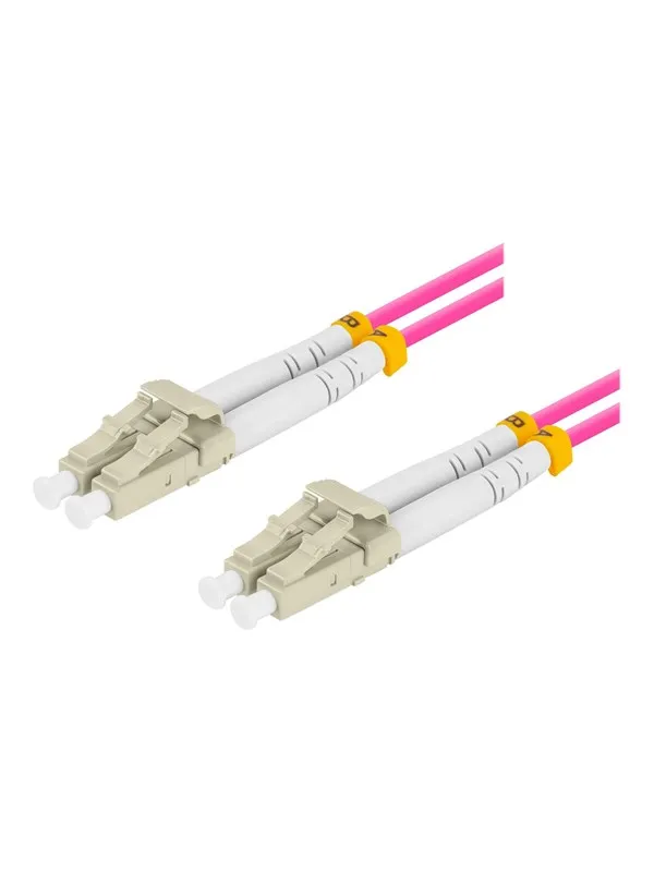 Lanberg patch cable - 10 m - 10 m - violet - Purpur - 10m