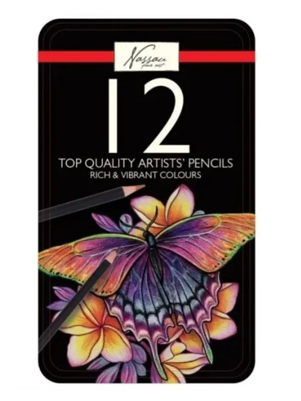 Creative Craft Group Colored pencils 12 pcs. in metal box