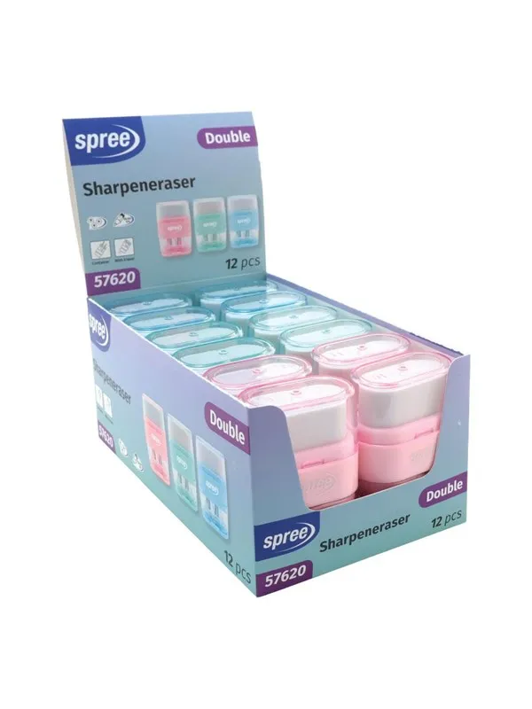 SPREE Pencil sharpener/erasers 1 pcs.