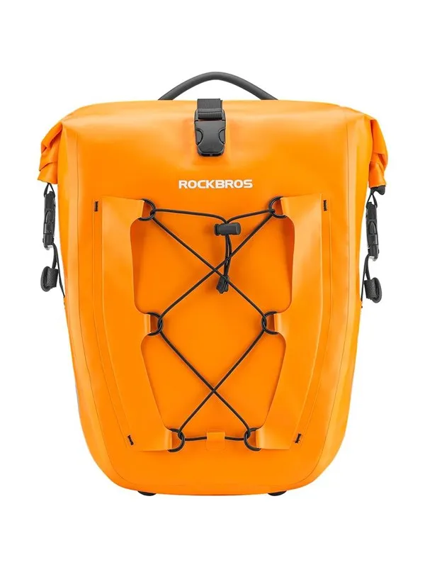 Rockbros 30140022003 waterproof bicycle bag for trunk - orange