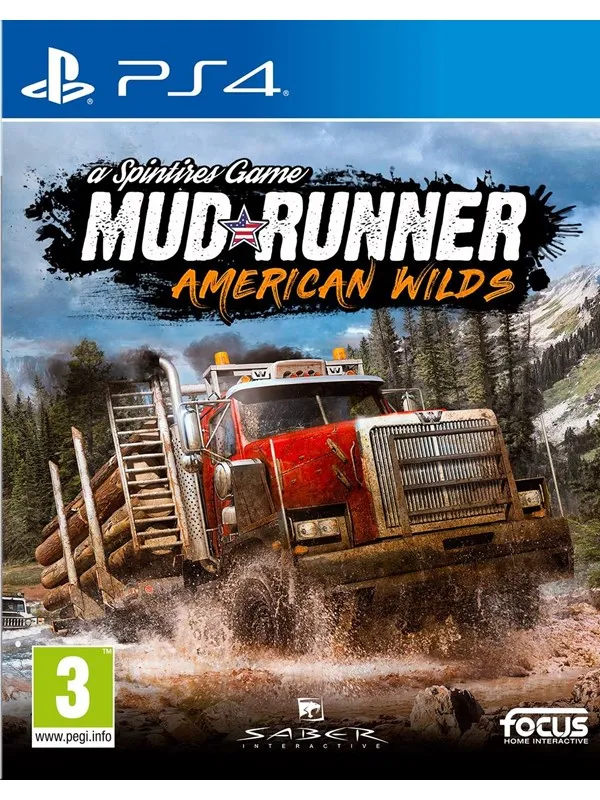 MudRunner - American Wilds Edition - Sony PlayStation 4 - Racing