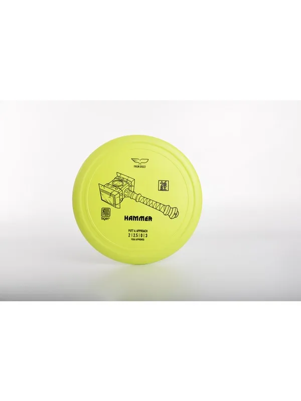 Yikun Disc Golf Putter HAMMER - Tiger Line