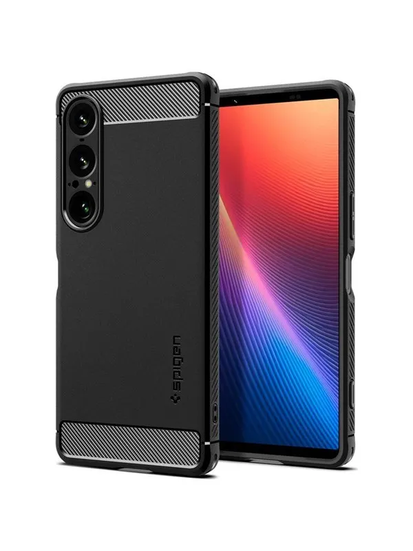 Spigen Rugged Armor - matte black - Sony Xperia 1 VII