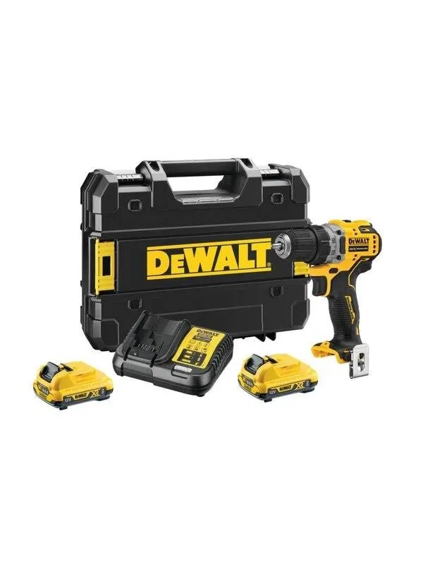 Dewalt 12V XR Brushless Sub-Compact Drill Driver - 2 x 2Ah