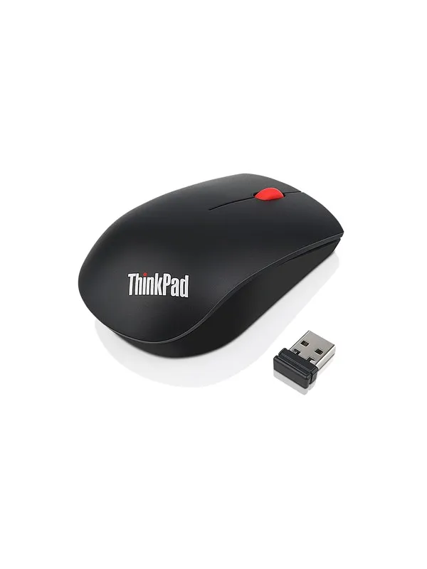 Lenovo ThinkPad Essential Wireless Mouse - Mus - Laser - 3 knapper - Svart