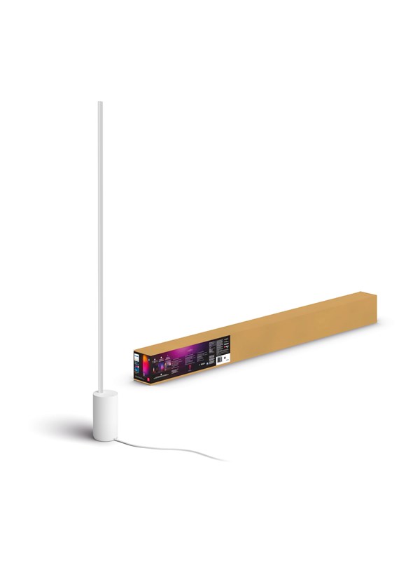 Philips Hue Signe gradert gulvlampe (hvit) - hvit og fargestemning