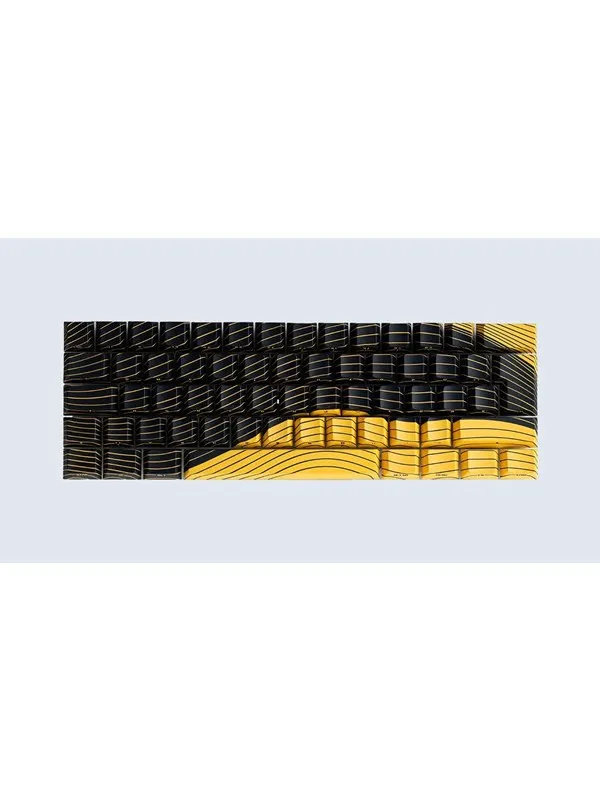 Wooting Magnetic Waves ISO Keycaps - Take Control edition - Tastehetter - Tysk