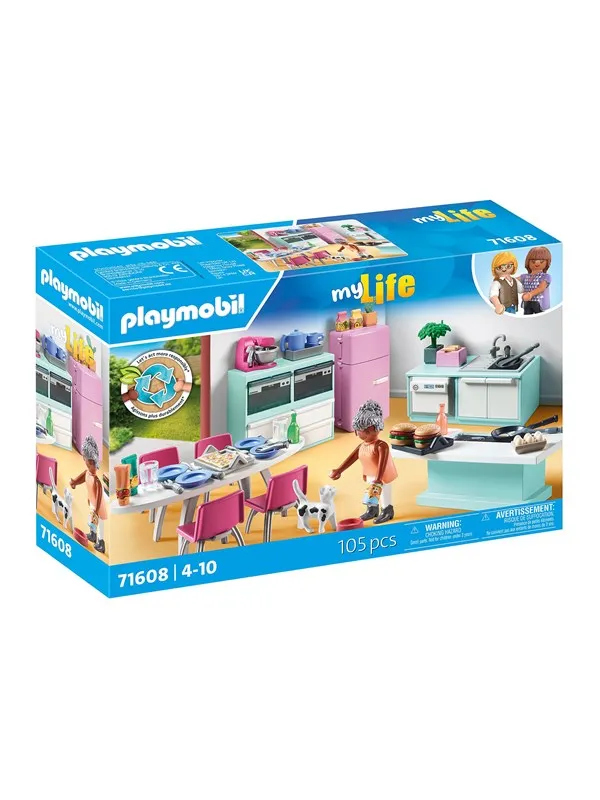 Playmobil My Life - Kitchen with Dining Place