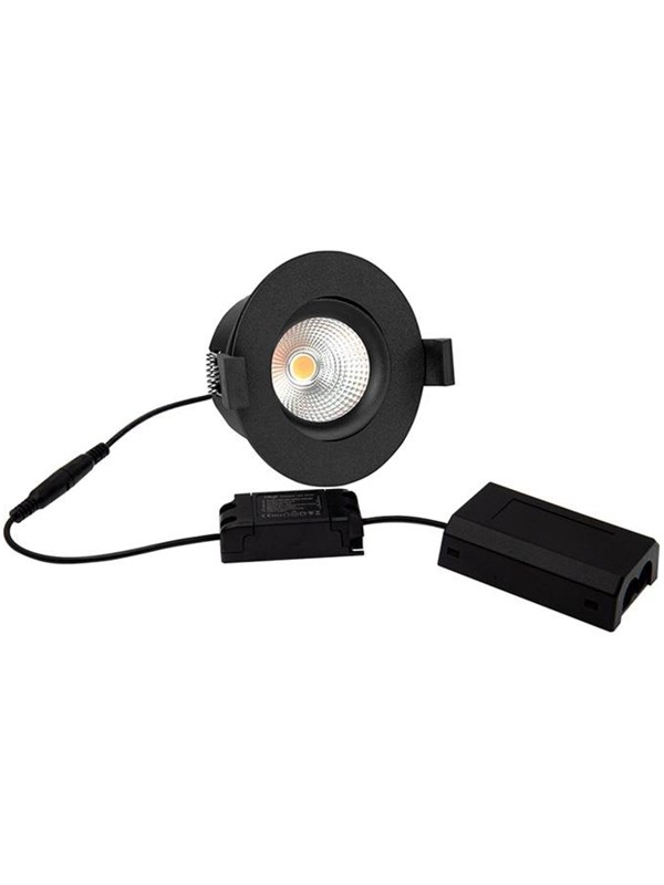 HiluX D8 Tilt360 - Full Spectrum LED Recessed spot - Ra97 - 2700K - Black