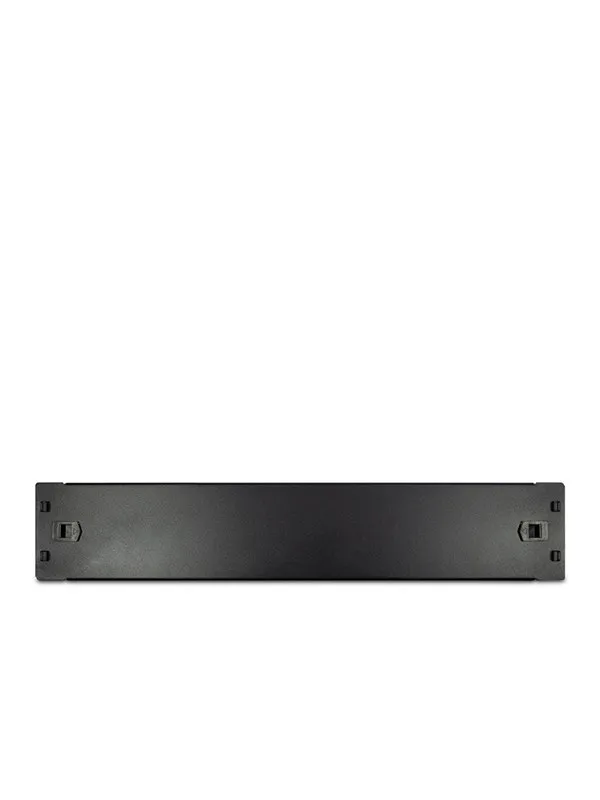 Inter-Tech 2U blind panel with screwless mounting in the colour RAL 9005