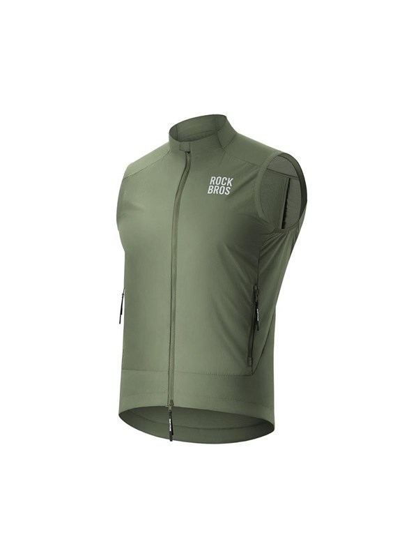 Rockbros YDMJ003 Windproof Vest Spring/Autumn Size S - Green