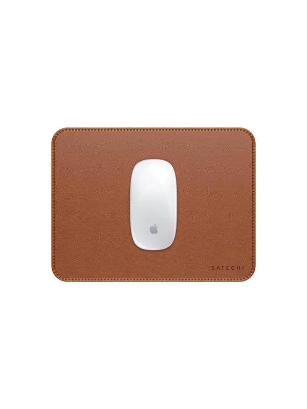 Satechi Vegan-Leather Premium Mousepad - Brown