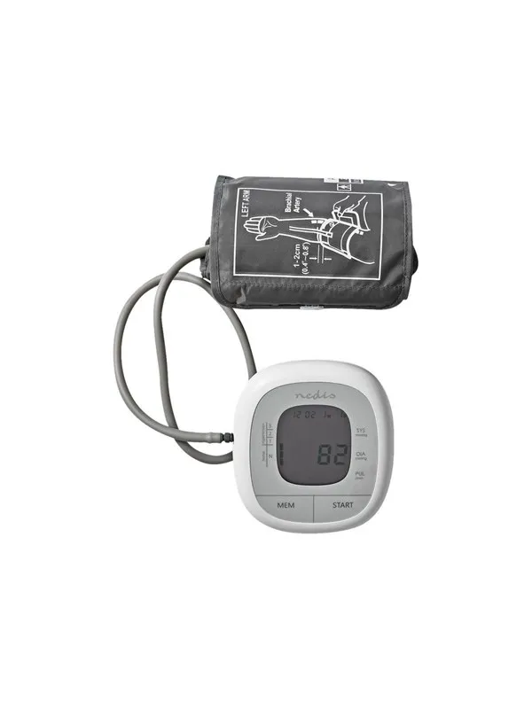 Nedis Blodtrykksmåler HCBL400WT - blood pressure monitor - white