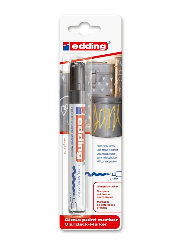 Edding e-750 paint marker black