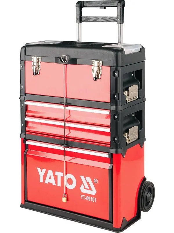 Yato YT-09101 Trolley Tool Box in 3 Parts