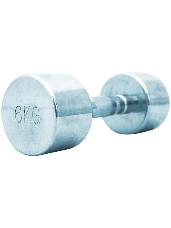 TITAN LIFE PRO Chrome Dumbbell 6 kg