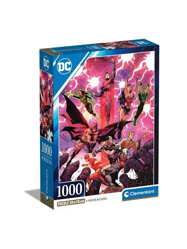 Clementoni DC Comics Justice League Super Heroes (1000)