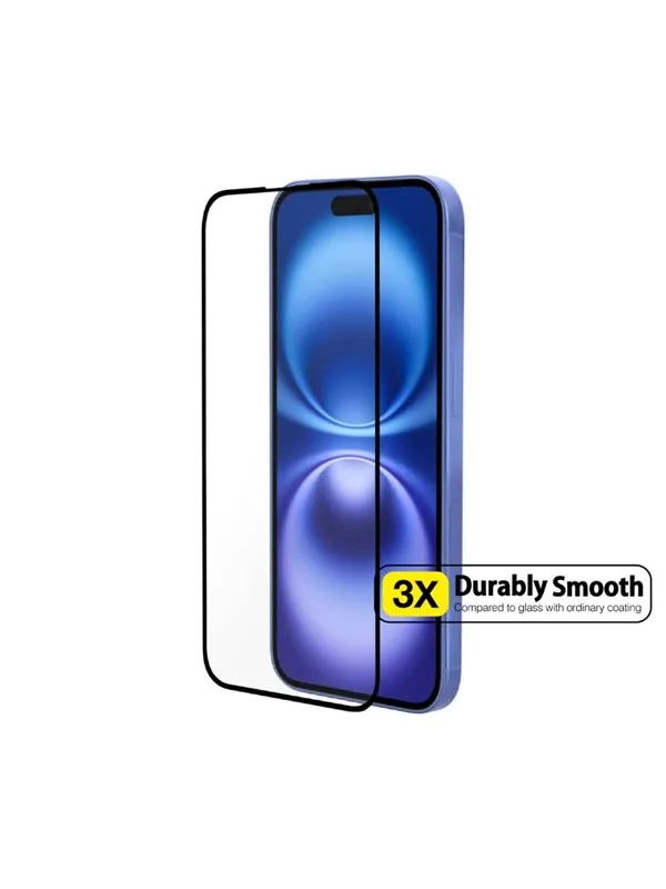 Just Mobile Xkin glass screen protector for iPhone 16