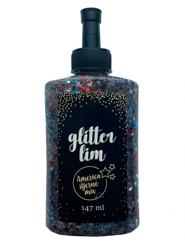 Hobby Mate Glitter Glue American Star Star Star Mix