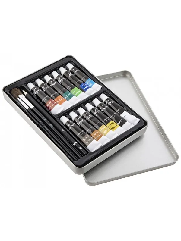 Creative Craft Group Watercolor paint 16 parts 12 tubes and more.