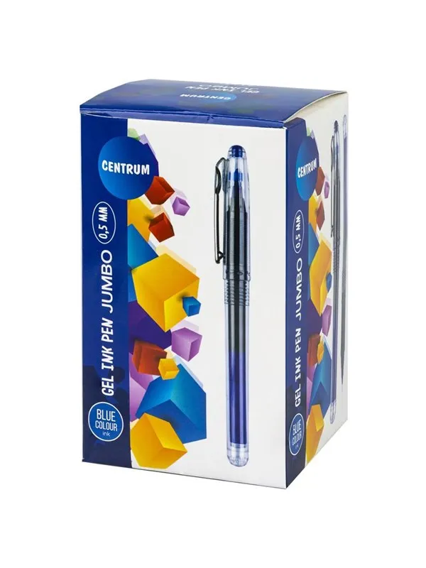 CENTRUM Fineliner with cap. Gel Ink. Blue