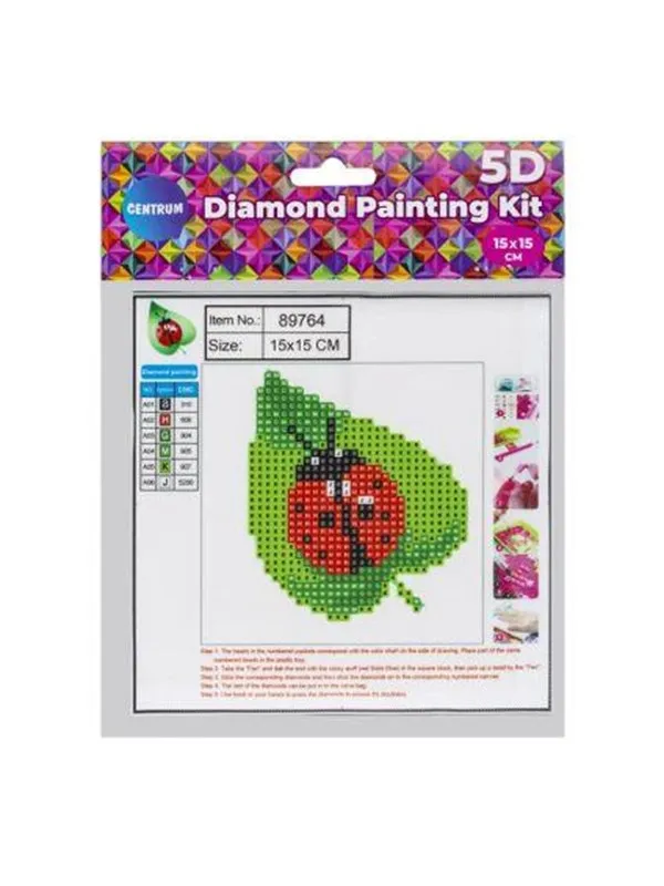 CENTRUM Diamond Painting 15*15cm. Ladybug