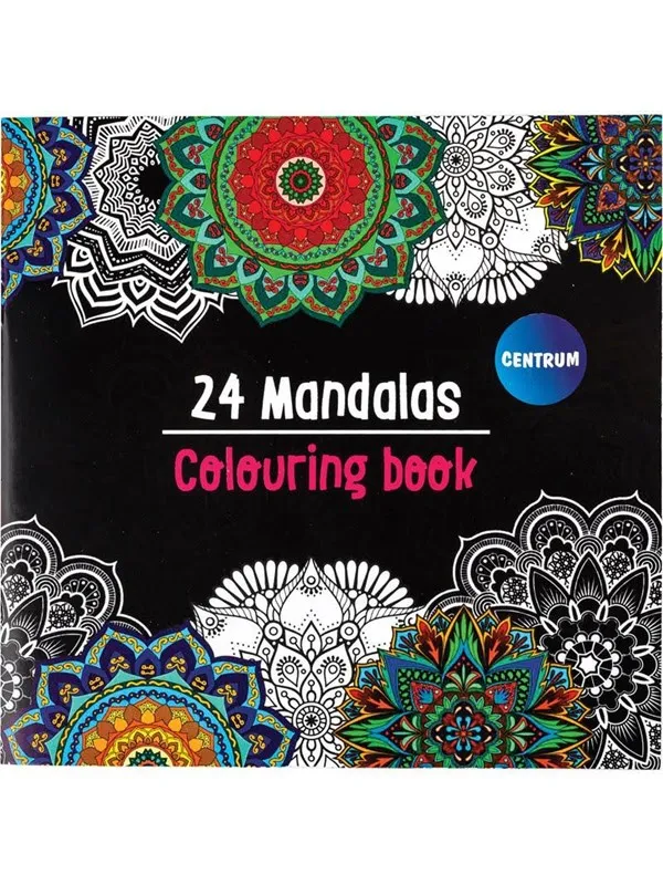 CENTRUM Mandala coloring book 185*185mm. 24 pages