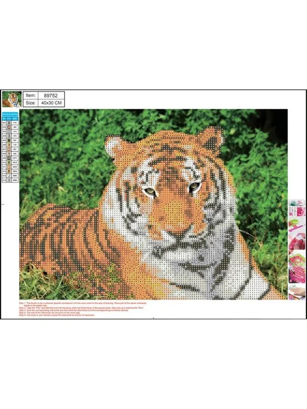 CENTRUM Diamond Painting 30*40cm. Tiger