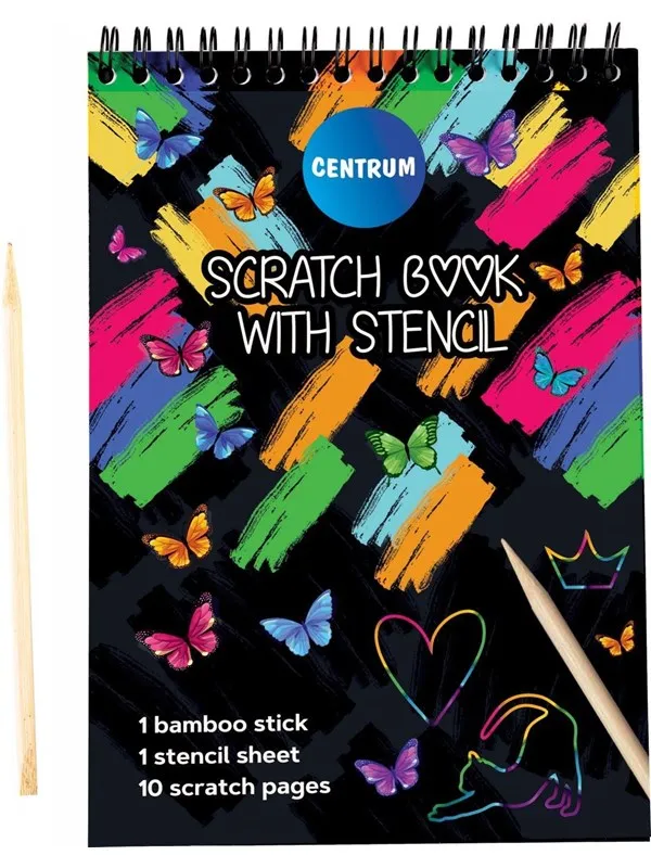 CENTRUM SCRATCH BOOK 17.5*12.4cm.