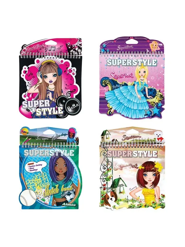 CENTRUM SUPERSTYLE Sketchbook 18.5*18.5cm.