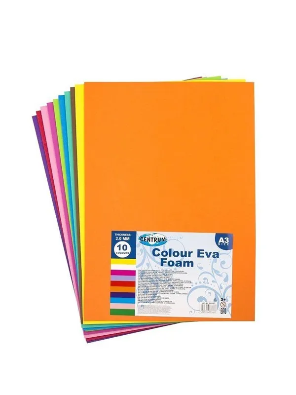 CENTRUM Foam A3 2.0mm 10 assorted colors