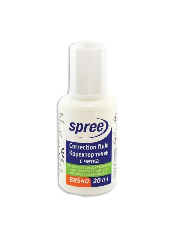 SPREE Correction varnish 20ml in bottle.