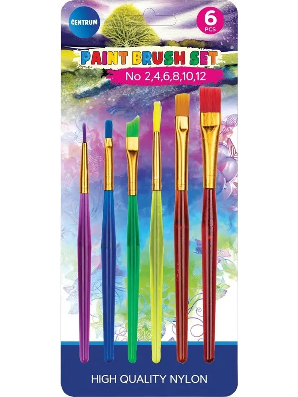 CENTRUM Brushes 6 pcs. on blister card.