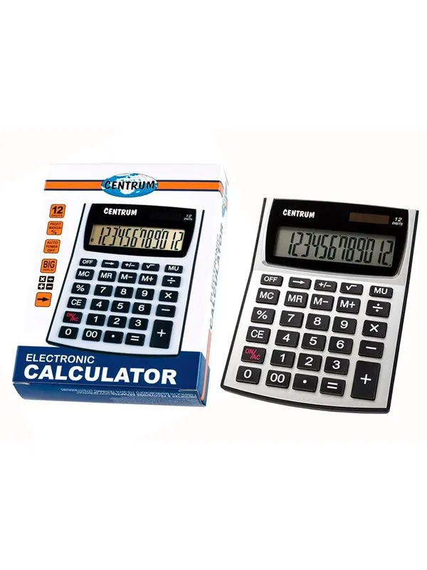 CENTRUM Desk calculator 12 digits. 145*108*27mm