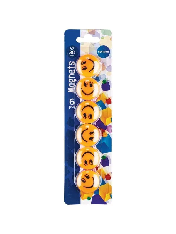CENTRUM Magnets SMILE 30mm 6 pcs.