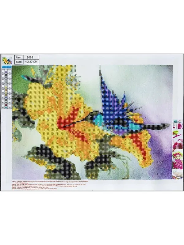 CENTRUM Diamond Painting 30*40cm. KOLIBRI