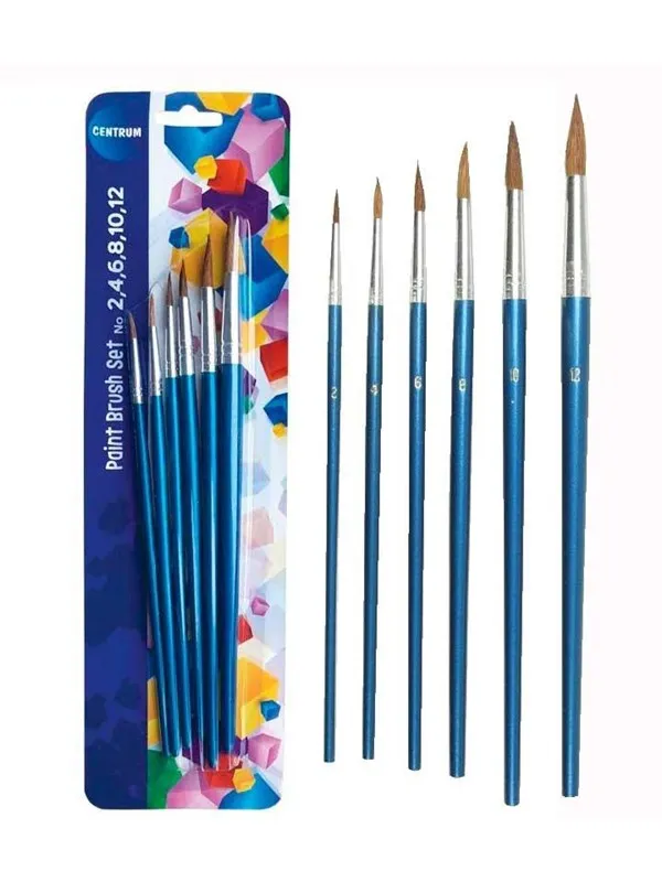 CENTRUM Brushes 6 pcs. on blister card.