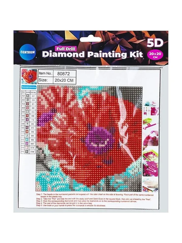 CENTRUM Diamond Painting 20*20cm. FLOWER