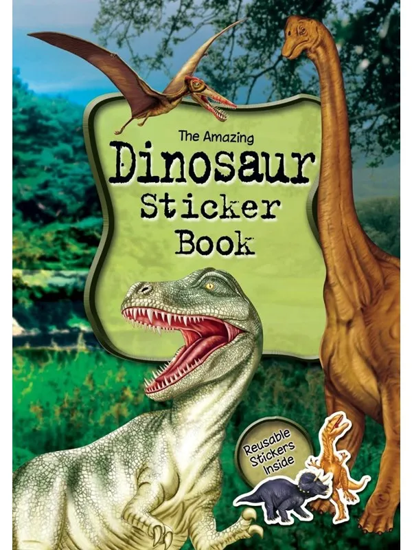 Alligator DINOSAURUS Sticker Book