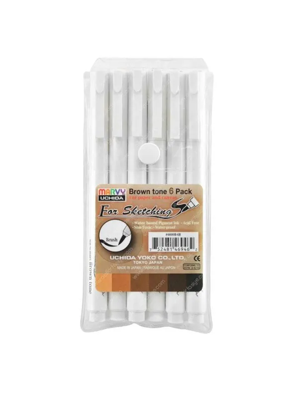 SPREE Technical Pen for Drawing Brown Tone Set