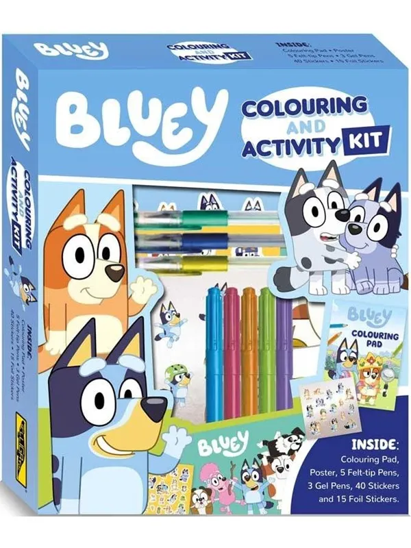 Alligator BLUEY Coloring & Activity Kit