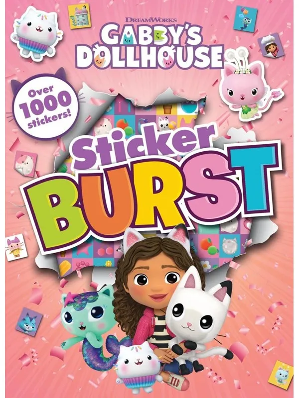 Alligator GABBY´S DOLLHOUSE Sticker Burst