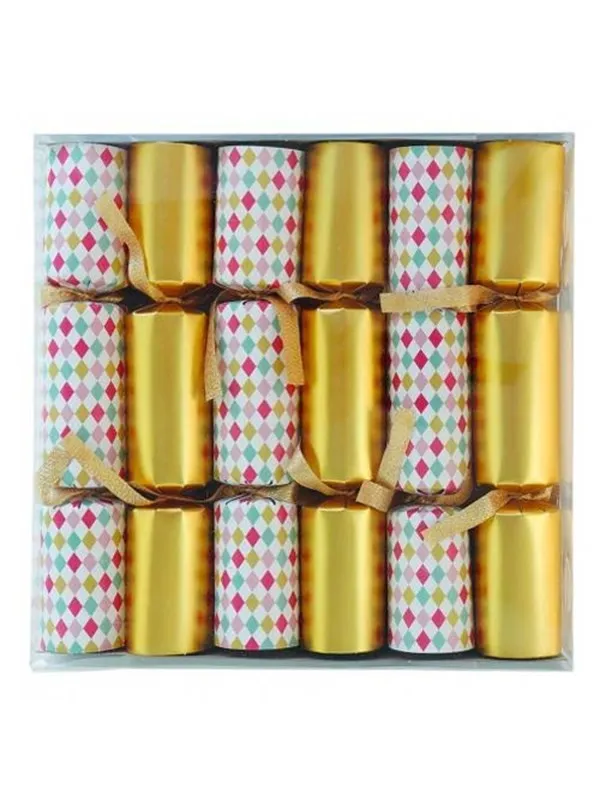 SCANSEASON Mopeds 20 cm. 6 pcs. gold/check