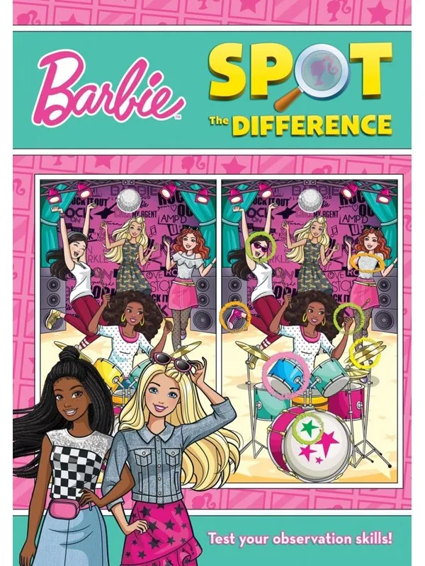 Alligator BARBIE Spot The Difference