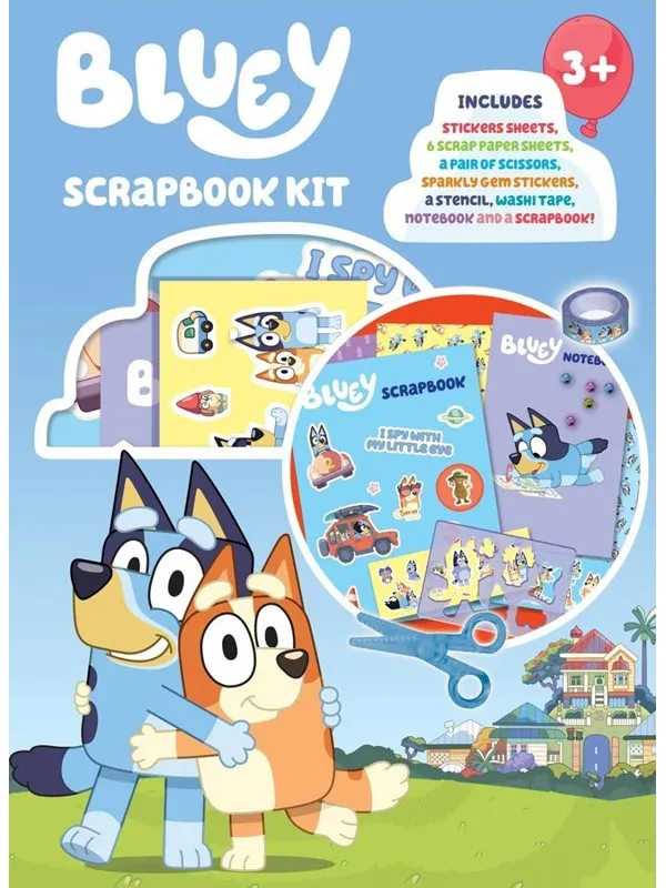 Alligator BLUEY Scrap Book Kit