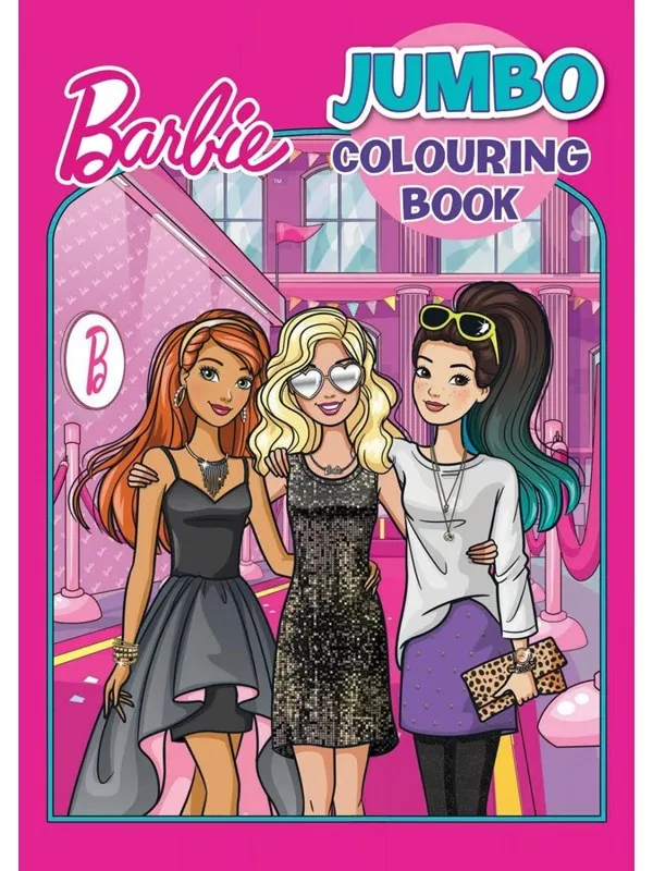 Alligator BARBIE JUMBO Coloring Book