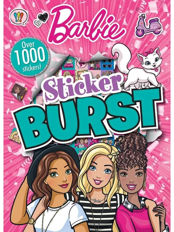 Alligator BARBIE Sticker Burst
