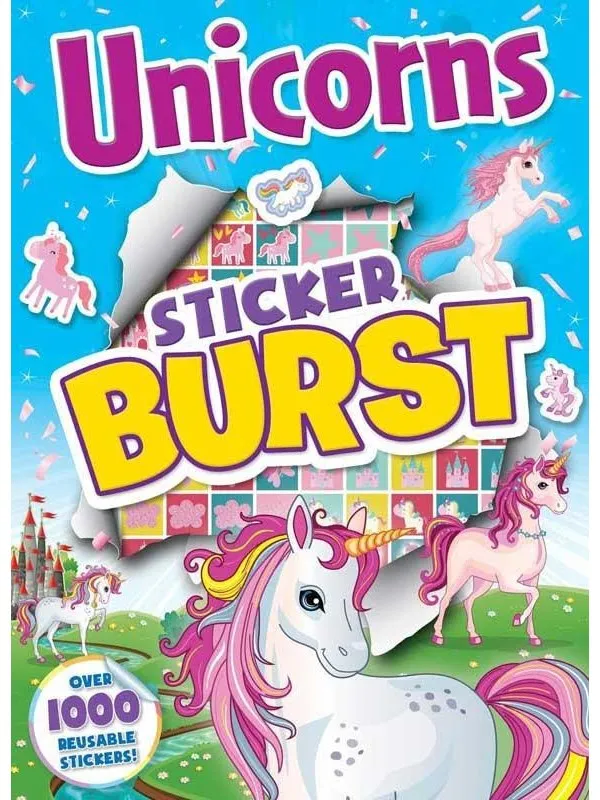Hobby Mate UNICORN Sticker Burst